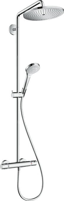 Termostatisk duschset Croma Select S Showerpipe 280 med referens 26790000 från HANSGROHE