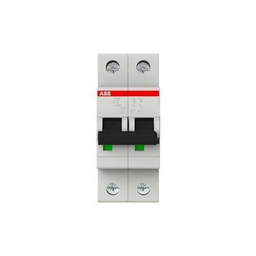Magnetotermisk S202-C6 2P 6A C 10kA med referens 2CDS252001R0064 från ABB