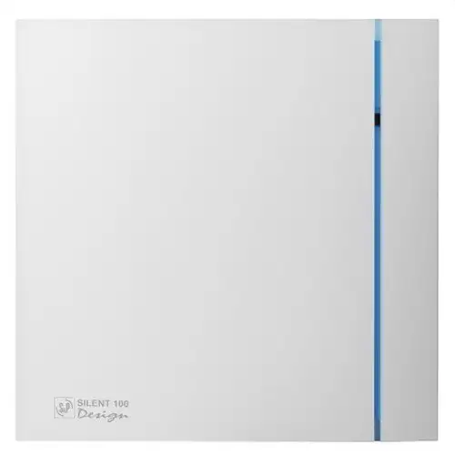 Badrumsfläkt SILENT-100 CRZ Design (220-240V 50HZ) RE med referens 5210601900 från SOLER & PALAU