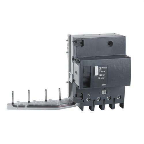 Differentialblock VIGI NG125/63 4P 300mA Klass AC med referens 19005 från SCHNEIDER ELECTRIC