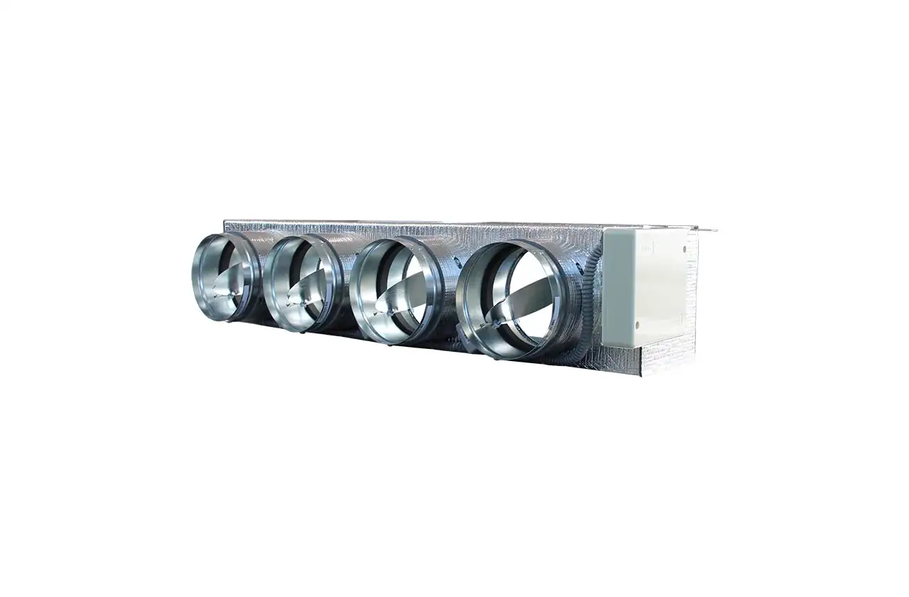 Plenum motordrivet Airzone Easyzone 6.0 AZEZ6DAIBS07S4 för Daikin – 4 utgångar Ø200 mm (medelkapacitet) med referens AZEZ6DAIBS07S4 från AIRZONE