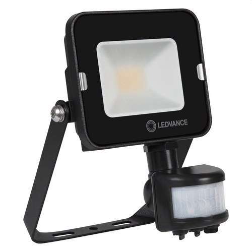 LED-projektor FL COMP SEN 10W 830 100º BK 900LM med referens 4058075575226 från OSRAM