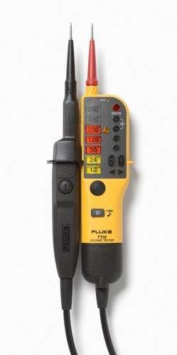 Spännings- och kontinuitetstestare med omkopplingsbar belastning Fluke T110 med referens 4016950 från FLUKE