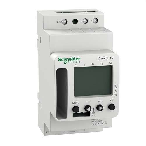 Astronomisk och skymningsbrytare Acti9 IC SMART 1 Kanal med referens CCT15225 från SCHNEIDER ELECTRIC