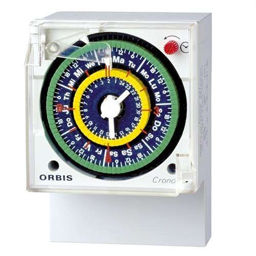 Analog timer switch Orbis CRONO QRDD med referens OB050823 från ORBIS