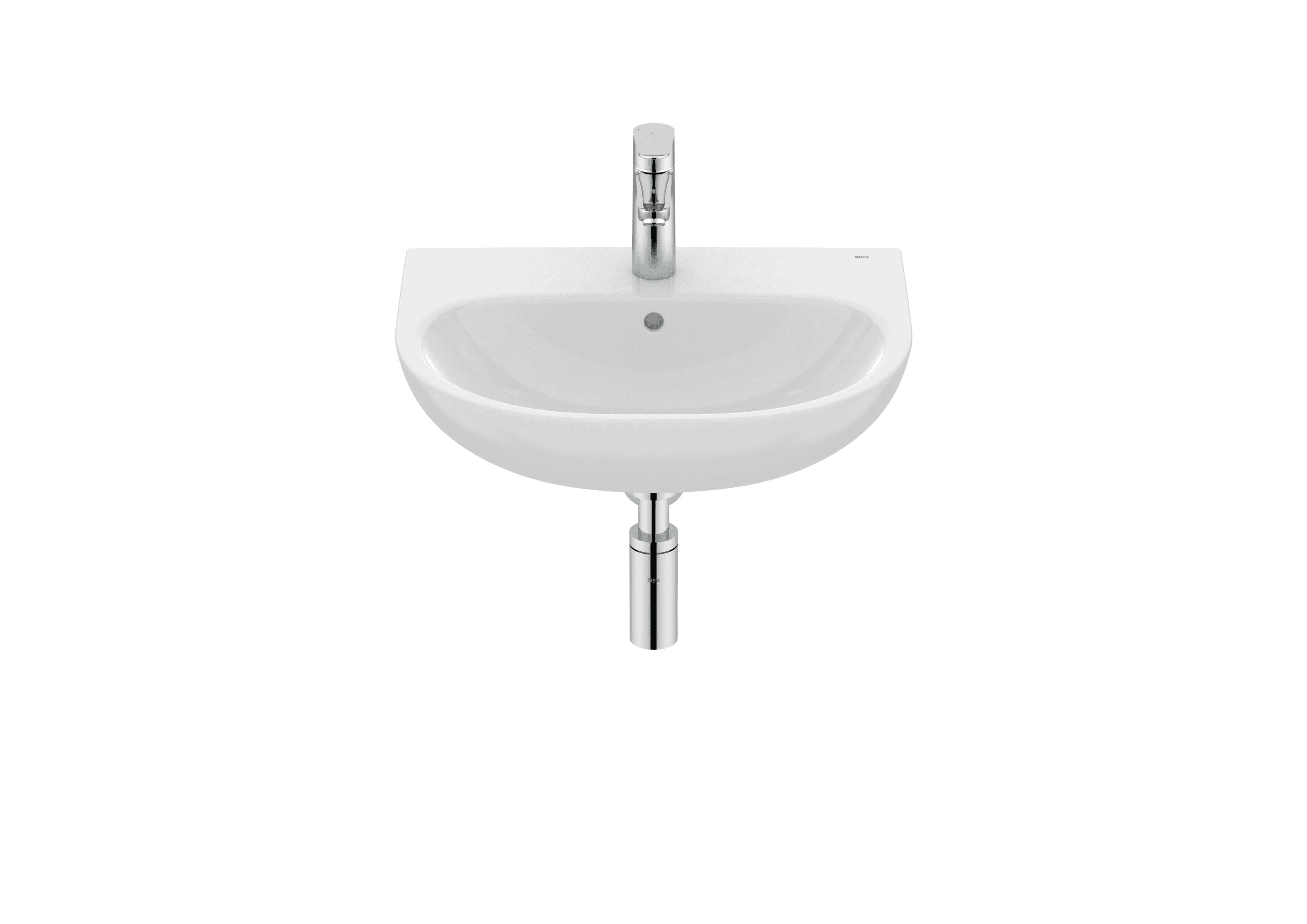 Porcelänsväggmonterad handfat med fästen Roca Victoria 520x425mm med referens A325V03000 från ROCA