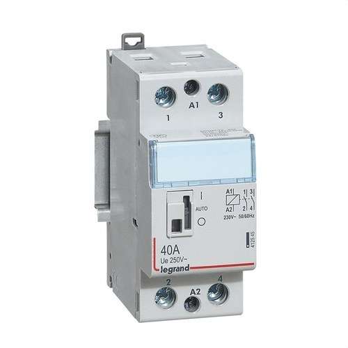 Kontaktor 40A 2NO 230V med referens 412545 från LEGRAND