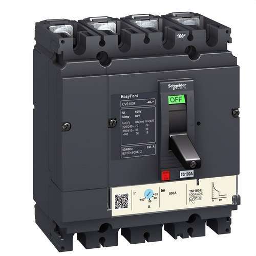 Automatisk strömbrytare Easypact CVS250B TM200D 4P/4R med referens LV525322 från SCHNEIDER ELECTRIC