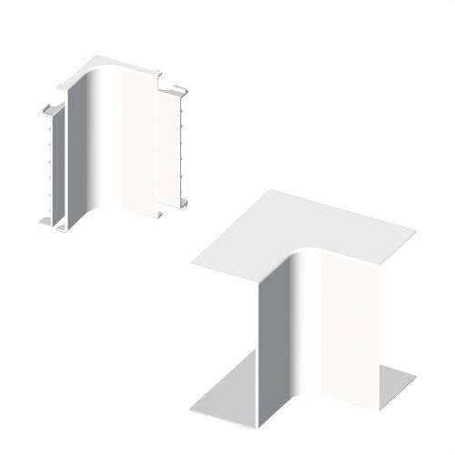 Vitt innerhörn 20x30mm U24X med referens 78343-2 från UNEX
