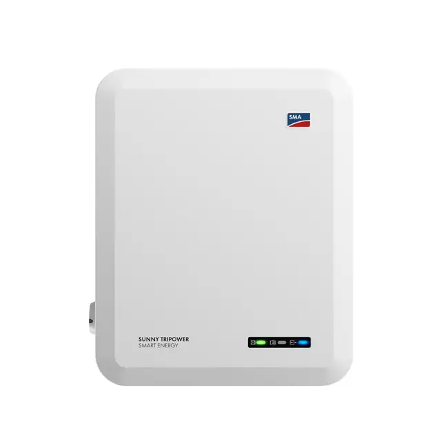 Trefasig hybrid solomriktare 10 kW SMA Sunny Tripower 10.0 med referens 124613-00.01 från SMA SOLAR