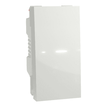 Tryckknapp 1 modul Schneider New Unica vit med referens NU310618 från SCHNEIDER ELECTRIC