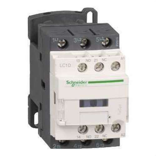 Kontaktor 12A 1 NO/1 NC 48V 50-60HZ med referens LC1D12E7 från SCHNEIDER ELECTRIC
