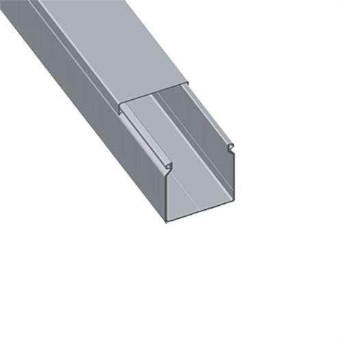Grå kabelkanal U23X 60x60mm med referens 60.60.07 från UNEX