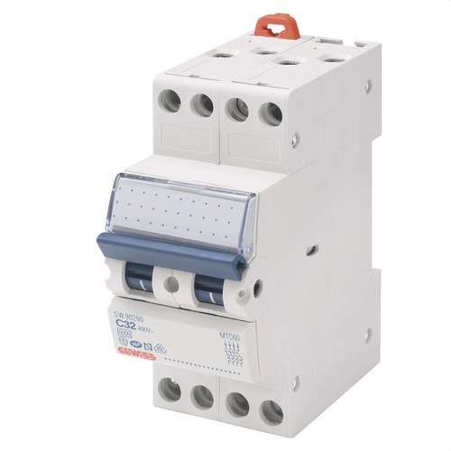 Magnetotermisk 4P 32A Kurva C Kurva C 6kA med referens GW90290 från GEWISS