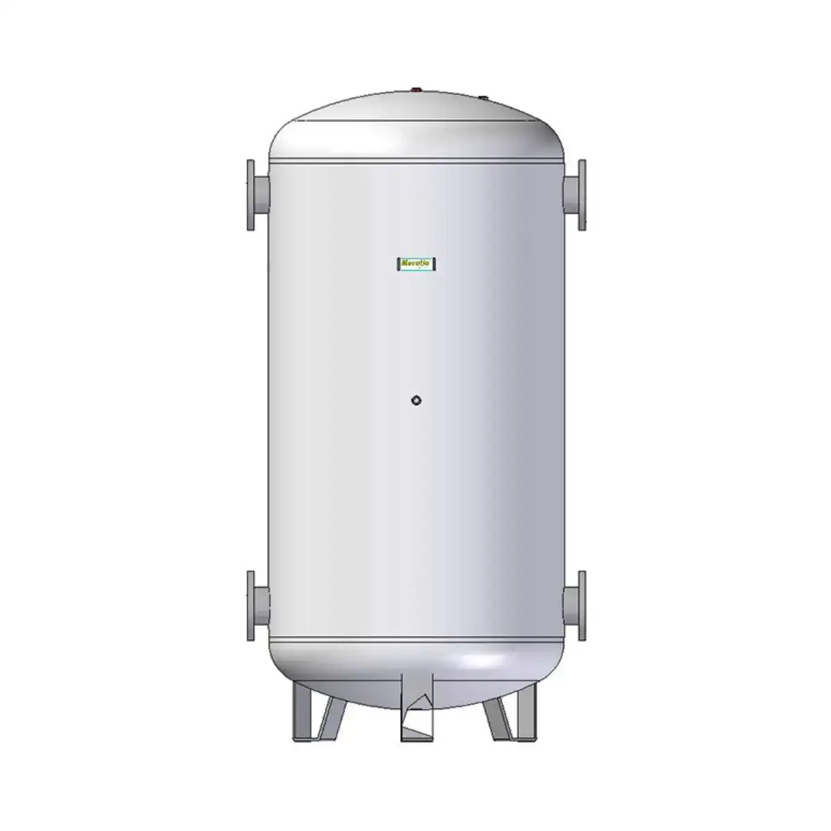 Mecalia DPI/DI rostfri ackumulatortank 150 liter med referens 02706 från MECALIA