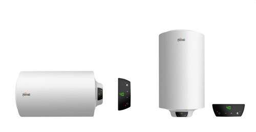 Horisontell elektrisk varmvattenberedare Ferroli TIBER B Smart 80 liter med referens GRC668KA från FERROLI