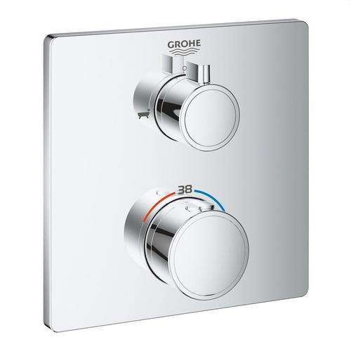 Termostat för badkar och dusch Grohtherm krom med referens 24080000 från GROHE