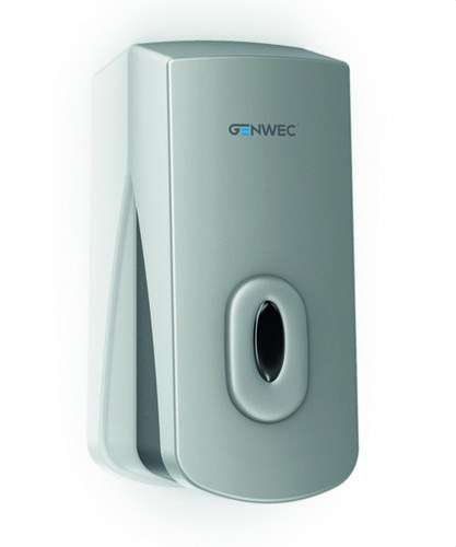 1000ml silverfärgad ABS-skumdispenser med referens GW04 13 01 04 från GENWEC