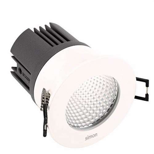 LED-downlight 703.25 4000K WIDE FLOOD IP65 vit med referens 70325030-484 från SIMON