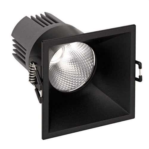 Downlight LED 703.22 Comfort Fyrkantig 3000K WIDE FLOOD svart med referens 70322038-483 från SIMON