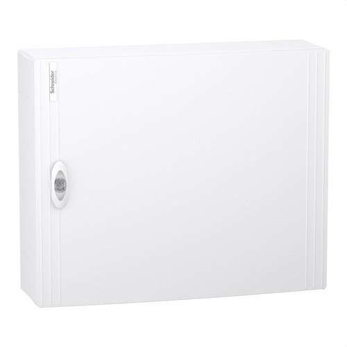 Modulär ytmonterad kapsling med vit dörr 2 rader 24 moduler PrismaSeT XS med referens LVSXL224 från SCHNEIDER ELECTRIC