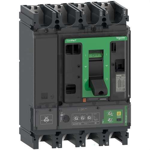 Automatisk brytare ComPacT NSX400N 50kA AC 4P4R 400A Micrologic 4.3 med referens C40N44V400 från SCHNEIDER ELECTRIC