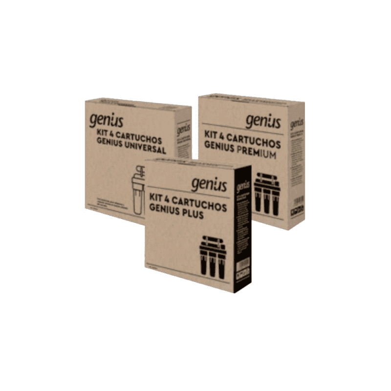 Kit med 4 premium ersättningspatroner för ATH Genius med referens 304451 från ATH