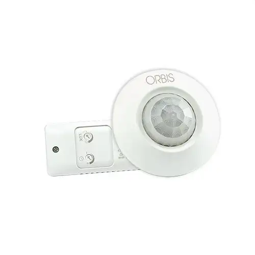 Rörelsedetektor Dicromat MINI EMPT.TAK 360° 55MM 1 KRETS.INGA SLAVAR DET.: Ø7M med referens OB133512 från ORBIS