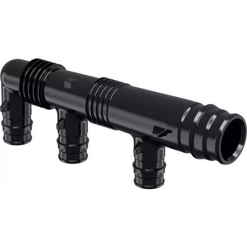Uponor Q&E kollektor PPSU 25 4x16 C/C45+2x35mm med referens 1008719 från UPONOR