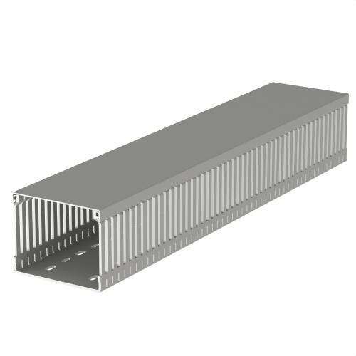 Grå kabelkanal U23X 80x100mm med referens 80.100.77 från UNEX