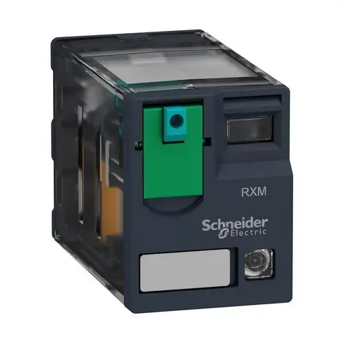 Zelio Relay miniatyrpluggbart relä 6A 4PDT LED 24 V DC med referens RXM4AB2BD från SCHNEIDER ELECTRIC