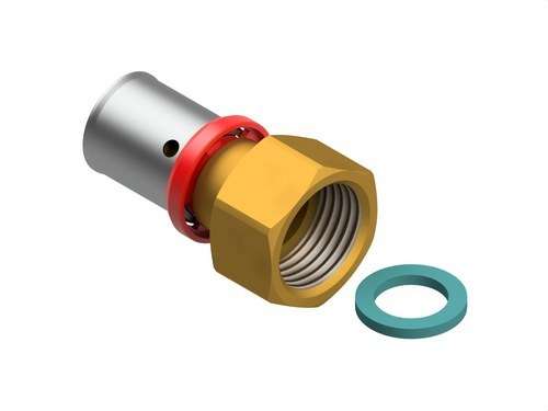 Rörkoppling rörlig flerskikts PE-X 32x1" med referens 1414.32100 från MULTICAPAS