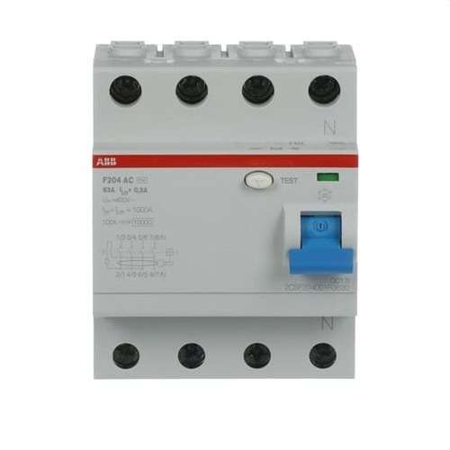Differential 4P 63A Klass AC 300mA med referens 2CSF204001R3630 från ABB