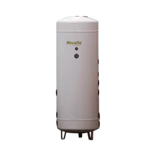 Varmvattenberedare med spiralformad rostfri spole Mecalia DPI/IBC/TWIN 300 liter med referens 08373 från MECALIA