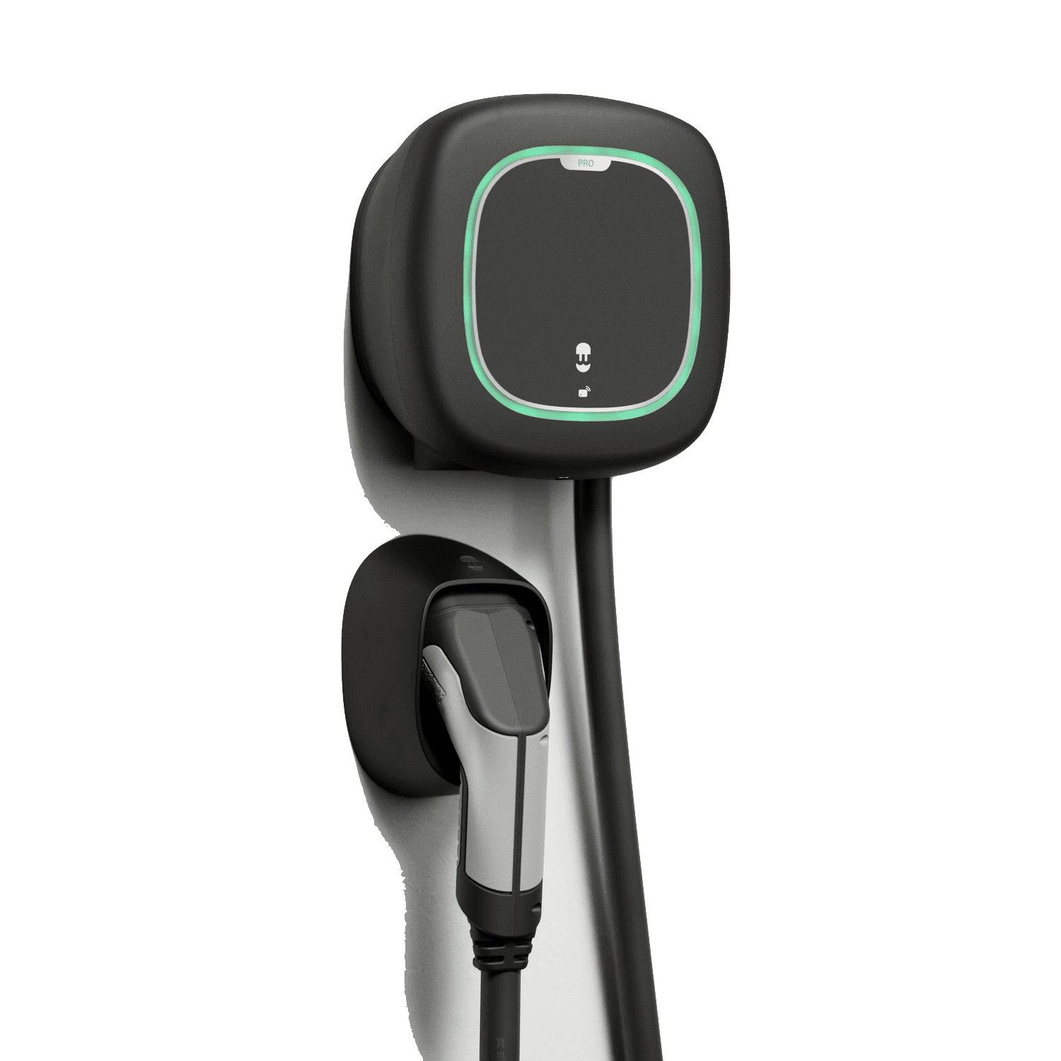 Laddare för elbil Wallbox Pulsar Pro 22 kW trefas med Typ 2-kabel 5 meter och RFID med referens PPR2-0-2-4-K-002 från WALLBOX