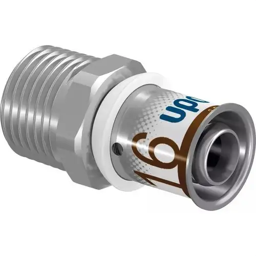 Uponor S-Press PLUS hankoppling 20-R3/4"MT med referens 1070505 från UPONOR