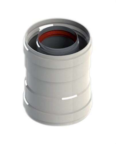 RÖRMUFFAR FÖRBINDELSE Ø 60/100 vit aluminium med referens 610MTTP1 från FIG
