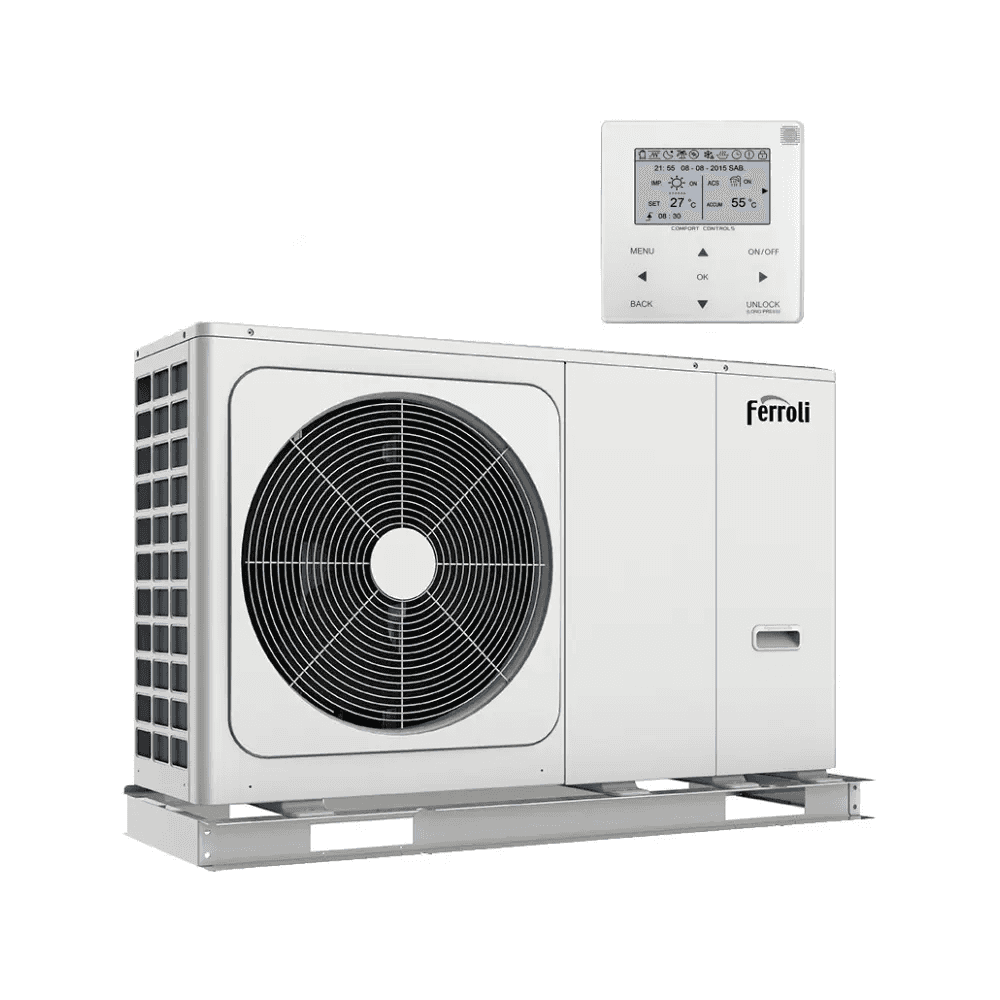 Monoblock luftvärmepump Ferroli OMNIA M 3.2 16 kW - Trefas med referens 2CP000JF från FERROLI