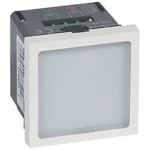Ljusindikator med gröna/röda LED-lampor Mosaic med referens 078524 från LEGRAND