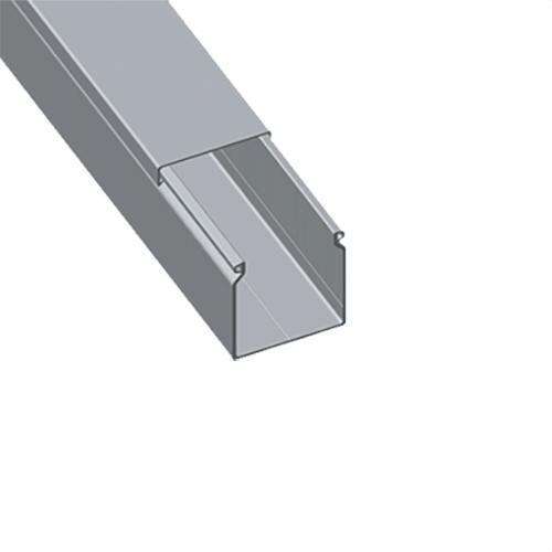 Grå kabelkanal U23X 80x120mm med referens 80.120.07 från UNEX