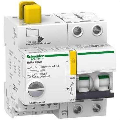 Strömbrytare med reflex iC60N TI24 40A 2P B med referens A9C61240 från SCHNEIDER ELECTRIC