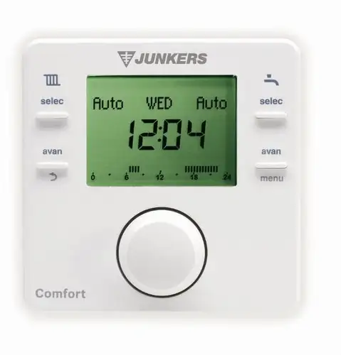 Trådlös smart termostat Bosch CR80 RF med referens 7738112287 från JUNKERS