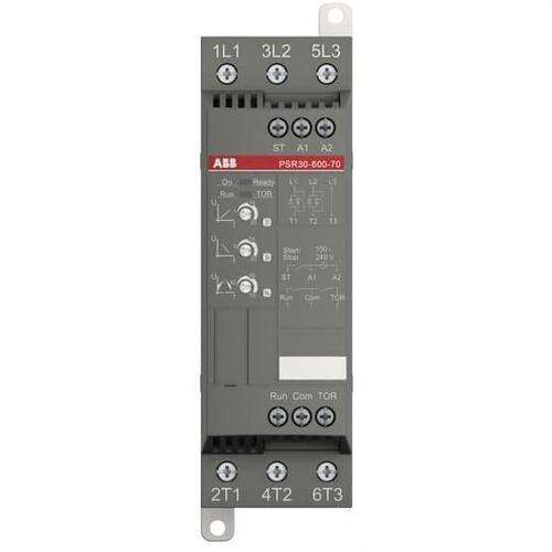 ABB mjukstartare PSR 30 A 600 V AC 15 kW med referens 1SFA896109R7000 från ABB