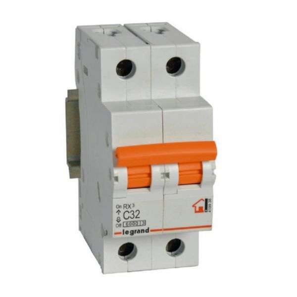 Magnetbrytare RX³ - 2P - 230/400V~ - 32A - kurva C med referens 419938 från LEGRAND