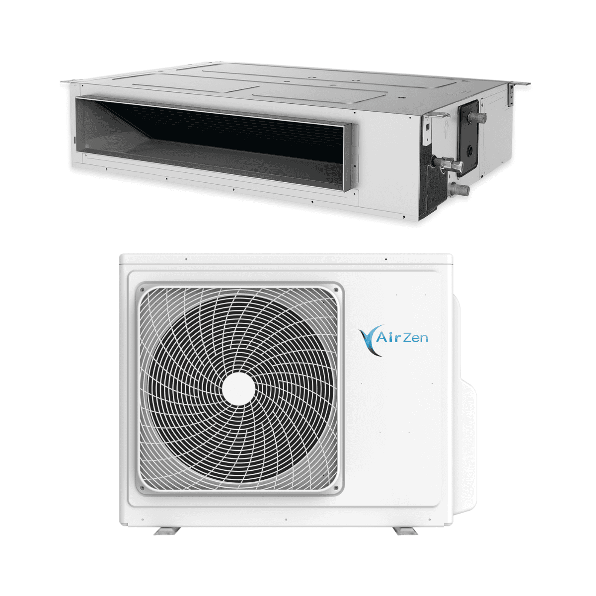 Luftkonditionering kanal Airzen 7,1 kW 24000 BTU med referens AZDUCT71 från AIRZEN