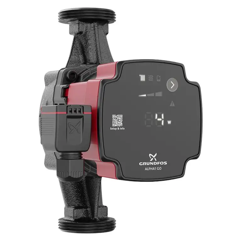 Cirkulationspump Grundfos ALPHA1 GO 25-60 180 med referens 93074169 från GRUNDFOS