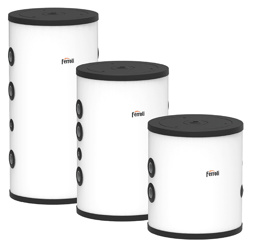 Ferroli ECOPUFFER HP Inertialtank 50 liter med referens 0Y11MDXA från FERROLI