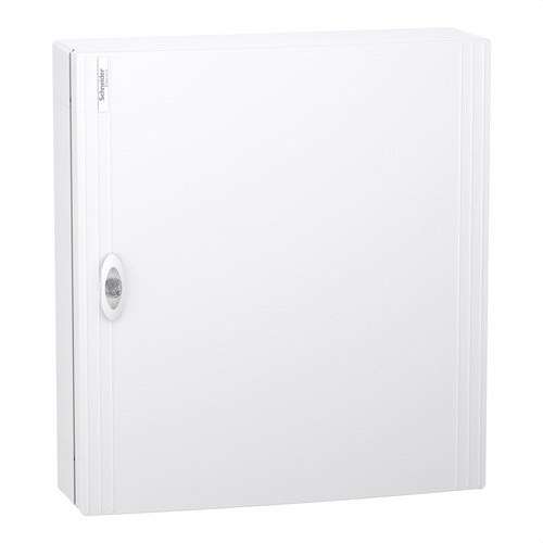 Modulär ytmonterad kapsling med vit dörr 3 rader 24 moduler PrismaSeT XS med referens LVSXL324 från SCHNEIDER ELECTRIC