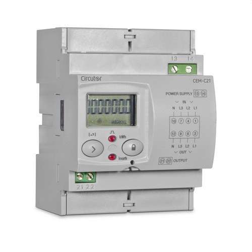 Trefas energimätare direkt Circutor CEM-C21-T1 med referens Q22411. från CIRCUTOR