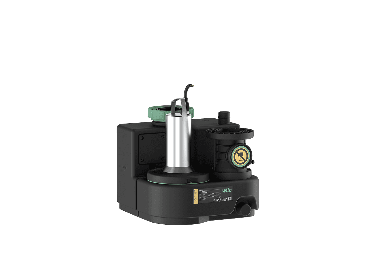Wilo DrainLift SANI-S.11/M523/1-EF pumpstation med referens 6098869 från WILO